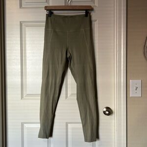 Sage green leggings size medium